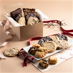 Order Gourmet cookie gift baskets online and send delicious baked goods fresh from the oven for delivery straight to their door.
