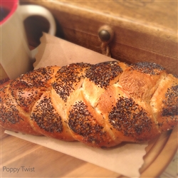 Order Fresh out of the oven Poppy Bagel Twists from NY Bagel and Buns