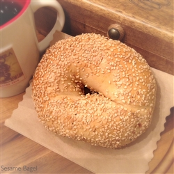Order Fresh out of the oven Sesame Bagels from NY Bagel and Buns