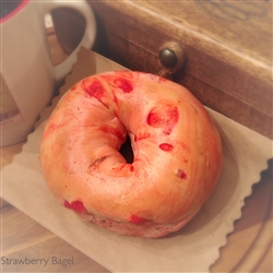 Order Fresh out of the oven Strawberry Bagels from NY Bagel and Buns