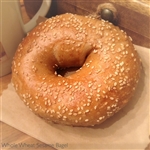Order Fresh out of the oven Whole Wheat Sesame Bagels from NY Bagel and Buns